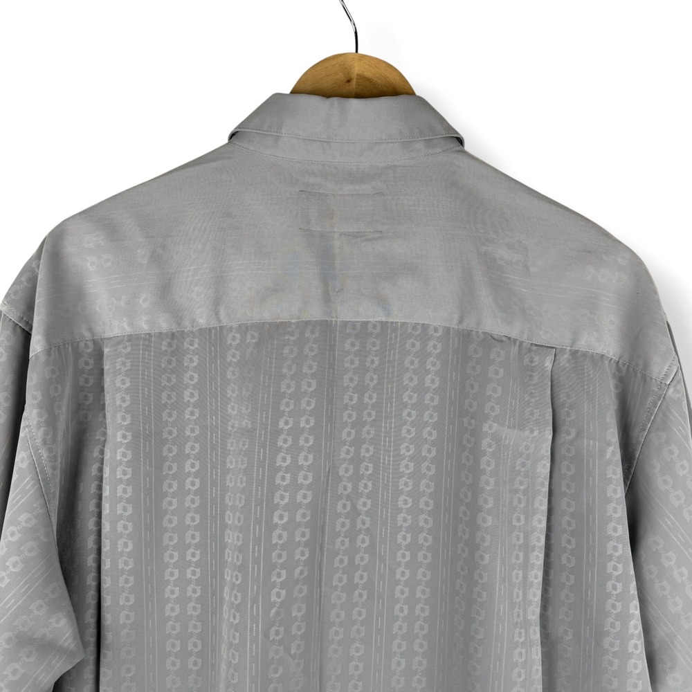 Versace Jeans Couture Shirt Mens Size Large Embroidered Medusa Luxe‎ Vintage Y2K - Picture 9 of 9